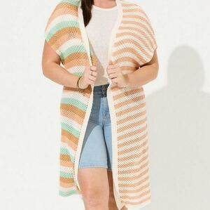 Torrid Duster Sweater Vest